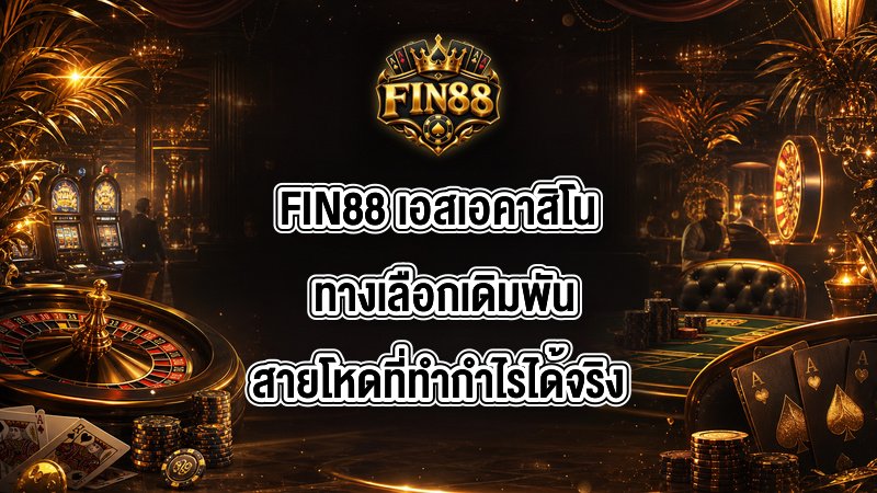 FIN88 เอสเอคาสิโน